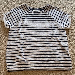 Abercrombie sweatshirt material top